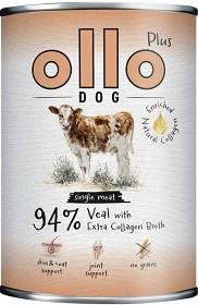 Ollo Plus Veal with Collagen Dog Adult Mokra Karma z cielęciną i kolagenem dla psa 400g