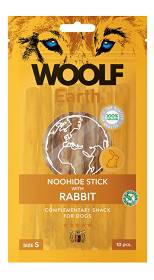 Woolf Earth Noohide Stick with rabbit S przysmak z królikiem 90g