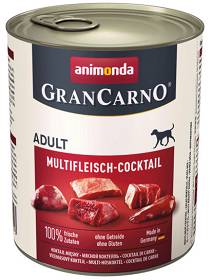 Animonda Pies GranCarno Adult Mokra Karma koktajl mięsny 800g