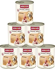 Animonda Pies GranCarno Adult Mokra Karma z wieprzowiną indykiem 12x800g PAKIET