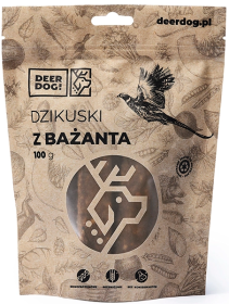 Deer Dog Przysmak Dzikuski z Bażanta dla psa 100g