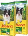 Josera Pies Adult Lamb & Rice Sucha Karma z jagnięciną 2x12.5kg DWU-PAK