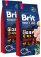 Brit Premium by Nature Pies Large Adult Sucha Karma 2x15kg DWU-PAK
