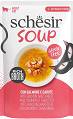 Schesir Soup Adult Salmon&Pumpkin in Broth Mokra Karma z łososiem i dynią dla kota 40g