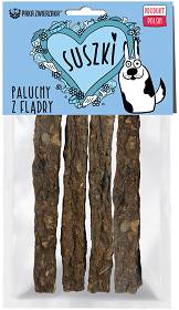 Paka Zwierzaka Suszki Paluchy z flądry Przysmak dla psa 4szt.