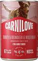 Carnilove Pies Adult Turkey&Reindeer&Wild Boar Mokra Karma z indykiem, reniferem i dzikiem 400g