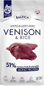 Baltica Hypoallergenic Pies Adult Small Venison Sucha Karma z dziczyzną 3kg