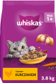 Whiskas Kot Adult Sucha Karma z kurczakiem 3.8g