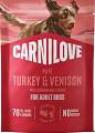 Carnilove Pies Adult Turkey&Venison Mokra Karma z indykiem i dziczyzną 300g