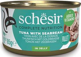 Schesir Adult Tuna&Seabream in Jelly Mokra Karma z tuńczykiem i doradą dla kota 85g