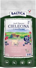 Baltica Smaki Regionów Adult Small Sucha Karma z cielęciną i jagnięciną dla psa 6kg