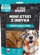 Pan Mięsko Przysmak Mini Steki z indyka dla psa 80g