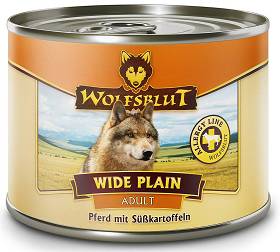 Wolfsblut Pies Wide Plain Mokra Karma z koniną 200g 