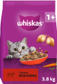 Whiskas Kot Adult Sucha Karma z wołowiną 3.8kg