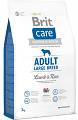 Brit Care Pies Large Adult Breed Lamb & Rice Sucha Karma z jagnięciną 3kg