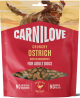 Carnilove Pies Adult Snack Crunchy Ostrich Przysmak ze strusiem i jeżynami 200g