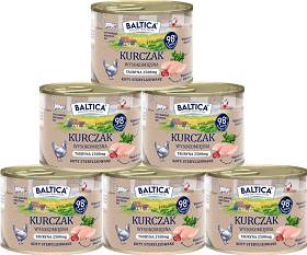 Baltica Smaki Regionów Adult Mokra Karma z kurczakiem dla kota 12x185g PAKIET