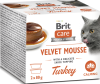 Brit Care Kot Velvet Mousse Turkey Mokra Karma z indykiem 2x80g