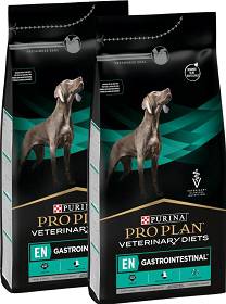 Purina Veterinary Diets Pies Canine EN Gastro Intestinal Sucha Karma 2x12kg DWU-PAK