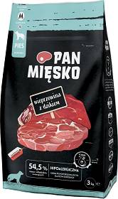 Pan Mięsko Pies Medium Adult Sucha karma z wieprzowiną i dzikiem 3kg