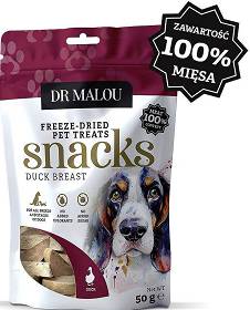 Dr Malou Freeze Dried Liofilizowane Przysmaki z kaczką dla psa 50g