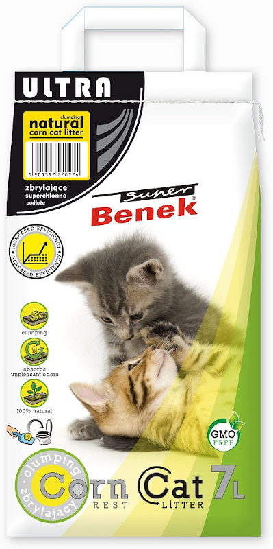 Super Benek Corn Cat Ultra Naturalny poj. 7l