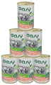 Oasy One Protein Adult Medium/Large Salmon Mokra Karma z łososiem dla psa 12x400g PAKIET