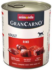 Animonda Pies GranCarno Adult Mokra Karma z wołowiną 800g