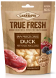 Carnilove Raw Freeze-Dried Duck & Red Fruits przysmak z kaczką i czerwonymi owocami 40g [Data ważności: 05.10.2023r] WYPRZEDAŻ