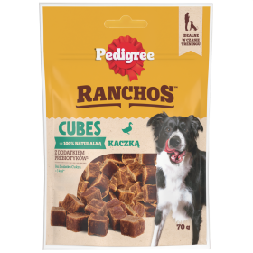 Pedigree Ranchos Cubes Przysmak z kaczką dla psa 70g