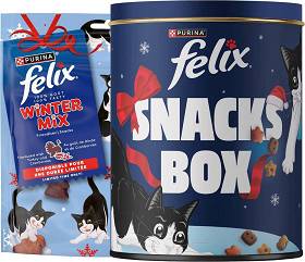 Felix Winter Mix Turkey&Cranberries Przysmak dla kota 200g + Puszka na przysmaki GRATIS