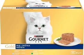 Gourmet Gold Kot Mokra Karma Mix Smaków (mus) 48x85g