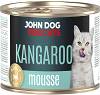 John Dog for Cats Adult Kangaroo Mousse Mokra Karma z kangurem dla kota 200g