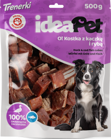 IdeaPet O! Kostka z kaczką i rybą przysmak 500g