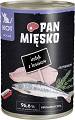 Pan Mięsko Kitten Mokra Karma z indykiem i łososiem 400g