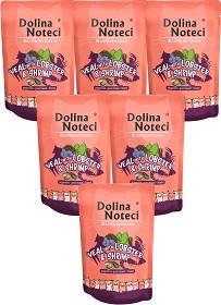 Dolina Noteci Superfood Adult Mokra Karma z cielęciną, homarem i krewetkami dla kota 10x85g