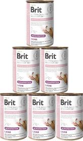 Brit Veterinary Diet Pies Hypoallergenic Mono Lamb Mokra Karma z jagnięciną 6x400g PAKIET