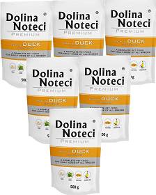 Dolina Noteci Pies Premium Adult Duck Mokra Karma z kaczka i dynią 10x500g SASZETKA