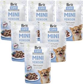Brit Care Pies Mini Adult Venison Mokra karma z dziczyzną 24x85g PAKIET