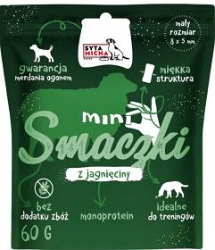 Syta Micha Mini Przysmaki z jagnięciną dla psa 60g 
