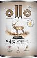 Ollo Plus Venison with Collagen Dog Adult Mokra Karma z jeleniem i kolagenem dla psa 400g