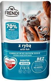 Frendi Mokra Karma z rybą w sosie dla kota 100g