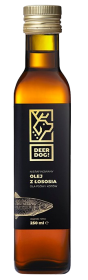 Deer Dog Nierafinowany Olej z łososia dla psa i kota 250ml