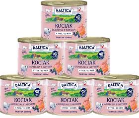 Baltica Smaki Regionów Adult Mokra Karma z jagnięciną i indykiem dla kociąt 12x185g PAKIET