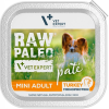 VetExpert Raw Paleo Pate Adult Mini Mokra Karma z indykiem dla psa150g