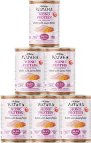 Wataha Mono Adult Rabbit&Sweet Mokra Karma z królikiem i słodkimi ziemniakami dla psa 12x400g PAKIET