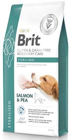 Brit Veterinary Diet Pies Sterilised Salmon&Pea Sucha Karma z łososiem 12kg