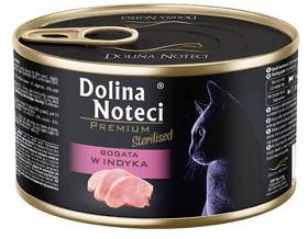 Dolina Noteci Kot Premium Sterilized Mokra karma z indykiem 185g