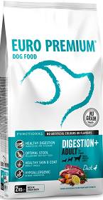 Euro Premium Functional Adult Digestion Sucha Karma z kaczką dla psa 2kg