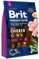 Brit Premium by Nature Pies Small Adult Sucha Karma 3kg
